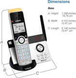 VTech IS8121-3 Super Long Range up to 2300 Feet DECT 6.0 Bluetooth 3 Handset Cordless Phone for Home with Answering Machine, Call Blocking, Connect to Cell, Intercom and Expandable to 5 Handsets