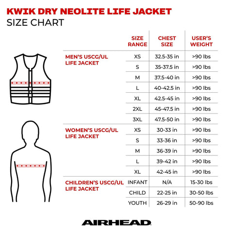 Airhead Women's CAMO COOL Kwik-Dry Neolite Flex Life Jacket, US Coast Guard A...