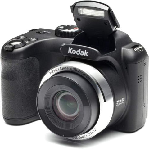 Kodak PIXPRO AZ252 Point & Shoot Digital Camera with 3” LCD, Black