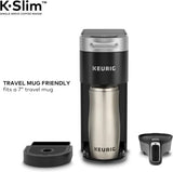 Keurig K- Slim Single Serve K-Cup Pod Coffee Maker, Multistream Black