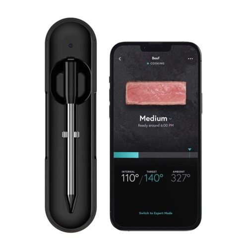 KitchenAid Yummly Smart Meat Thermometer with Wireless Bluetooth...