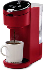 Instant Solo Single Serve Coffee Maker, From the Makers of Pot, K-Cup Pod Red