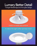 Lumary Smart Retrofit Recessed Lighting 5/6 Inch 6 4 Pack, 1-6 4PCS