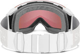 SMITH 4D MAG Goggles with ChromaPop Lens – Performance Snowsports White Vapor