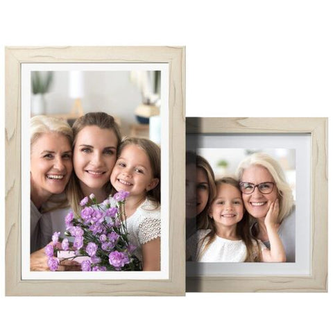 Dragon Touch Digital Picture Frame WiFi 10 inch IPS Screen White