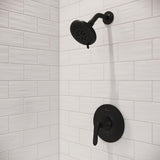 Pfister Weller Shower Only Trim Kit (Valve Sold Separately), Matte Black