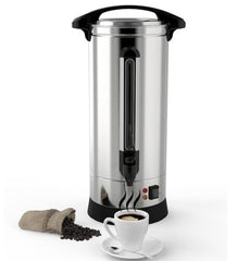 Garvee Commercial Coffee Urn - 60 Cup Large Urn, [Food Sliver, Sliver