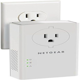 NETGEAR Powerline adapter Kit, 2000 Mbps Wall-plug, 2 Gigabit Ethernet white