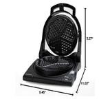 Chef’sChoice 840 WafflePro Taste / Texture Select Waffle Maker NO SIZE, Black