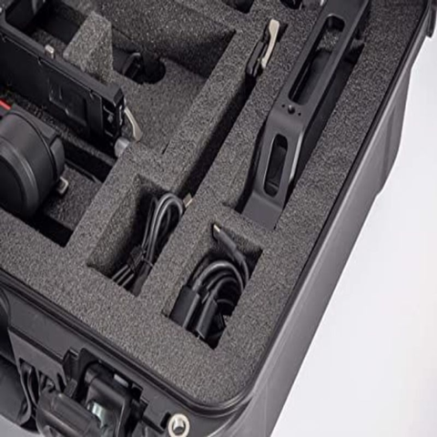 Nanuk 930 Waterproof Hard Case with Custom Insert for The DJI Ronin S3, Black