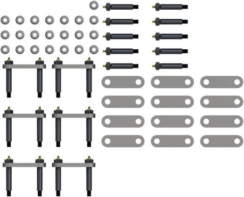 Lippert Replacement Trailer or RV Triple Axle AP Attaching Parts Hanger Kit...