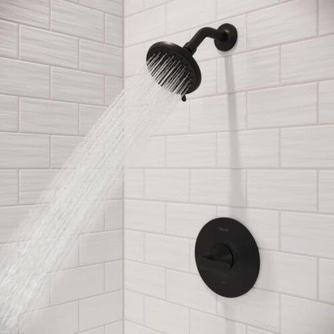 Pfister Weller Shower Only Trim Kit (Valve Sold Separately), Matte Black