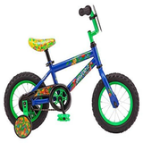 Pacific Dinosaur Character Kids Bike, 12-Inch Wheels, Blue