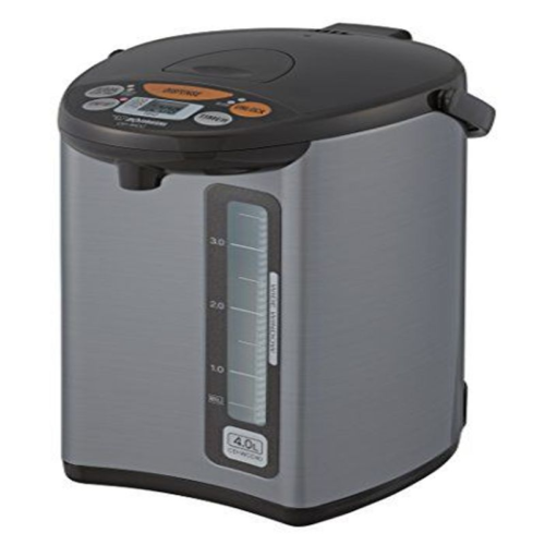 Zojirushi Micom Water Boiler & Warmer, 135 oz. / 135 / 4.0 Liters, Silver