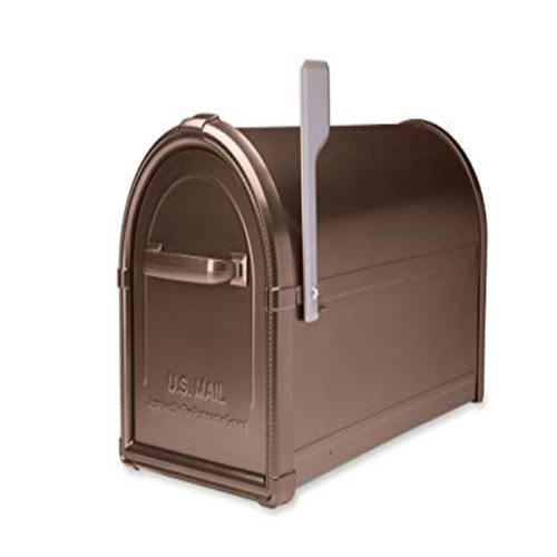 Architectural Mailboxes 5593C-CG-10 Hillsborough Post Mount Large, Copper