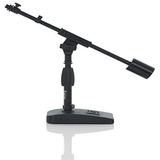 Gator Frameworks Short Weighted Base Microphone Deluxe Base, Black