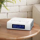 Sangean HDR-15 AM/FM HD Radio Clock White