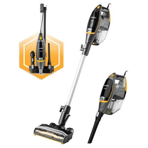 Eureka Flash Lightweight Stick Vacuum 2-in-1 Corded Handheld Vac, Black