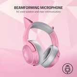 Razer Kraken BT Kitty Edition: Bluetooth 5.0-40ms Low Latency Normal, Pink