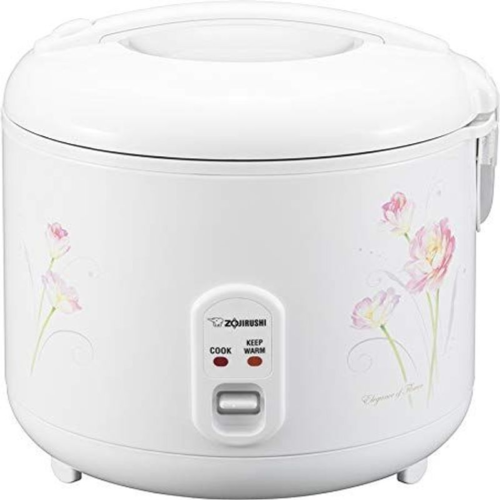 Zojirushi NS-RPC18FJ Rice Cooker and Warmer, 10-Cup (Uncooked), 10-Cup, Tulip