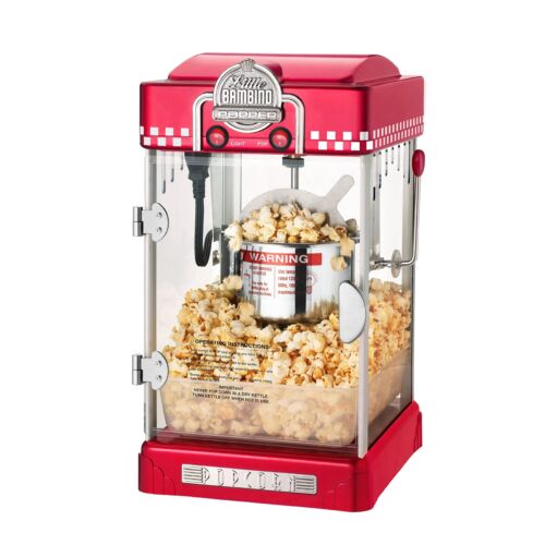 Great Northern Popcorn Company Little Bambino Modern Gray, Red