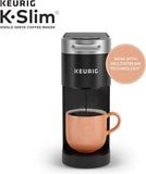 Keurig K- Slim Single Serve K-Cup Pod Coffee Maker, Multistream Black