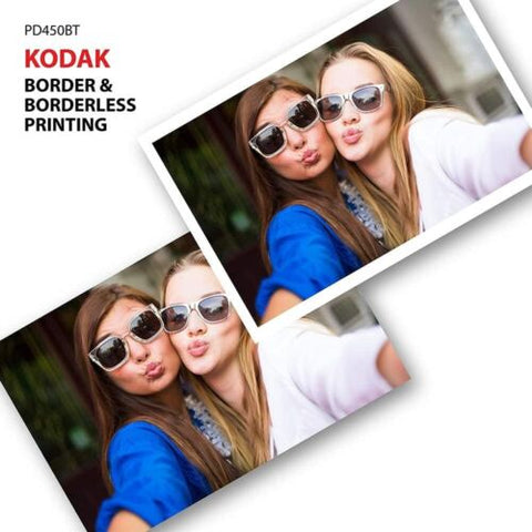 Kodak Dock Premium 4x6” Portable Instant Photo Printer, Bluetooth Gray