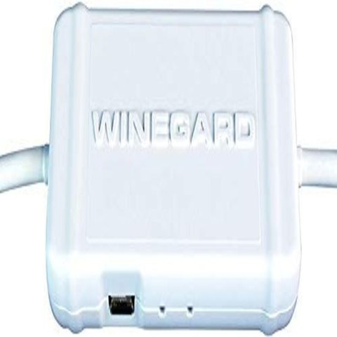 Winegard Flatwave Amped Pro HDTV Indoor Antenna with Bluetooth Signal Black