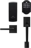 NeuType Electronic Keypad Deadbolt Locks for Doors Keyless Entry Matte Black