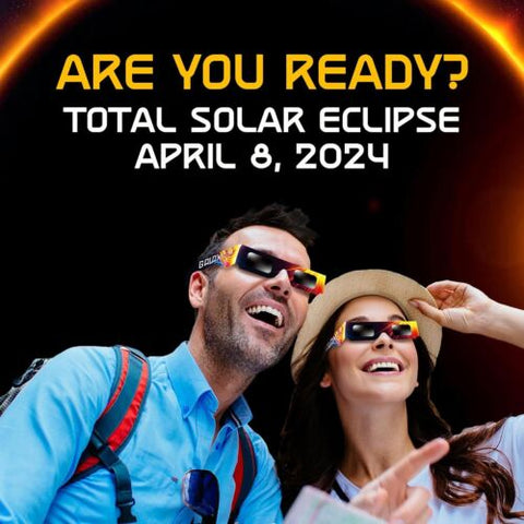 Solar Eclipse Glasses AAS Approved 2024 - [100 Pack] Bulk Retail Ready...