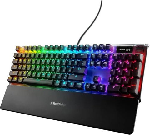 SteelSeries Apex Pro HyperMagnetic Gaming Keyboard — Pro, RGB Backlit