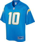 NFL PRO LINE Men's Justin Herbert Powder Blue Los Angeles Large,