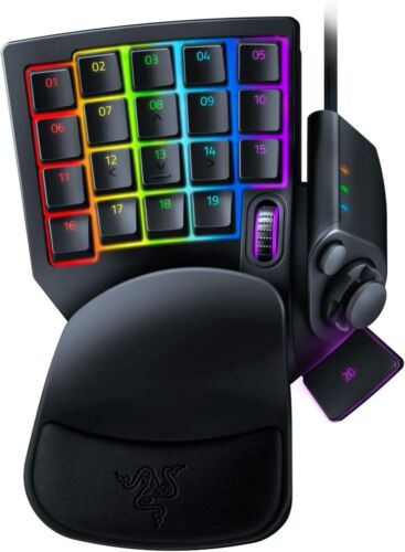 Razer Tartarus Pro Gaming Keypad: Analog-Optical Key Switches - Classic Black