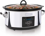 Crock-Pot 7 Quart Programmable Slow Cooker with Digital Timer, Food Polished