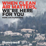 Honeywell PowerPlus HEPA Air Purifier, Allergen Reducer for Black