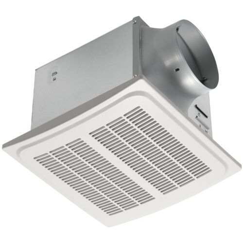 Homewerks 7136-02HW Bathroom Vent Fan with 140 CFM Humidity Sensor, 140