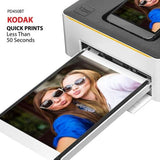 Kodak Dock Premium 4x6” Portable Instant Photo Printer, Bluetooth Gray