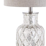 JONATHAN Y JYL1075A-SET2 Set of 2 Table Lamps Alvord 24.5 in, Mercury Silver