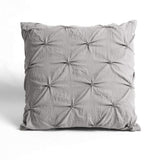 Lush Decor Ravello Pintuck Comforter Set - Luxe 5 Piece Textured King, Gray