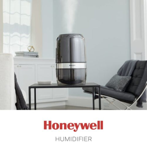 Honeywell Reflection Ultrasonic Cool Mist Humidifier. Top Black