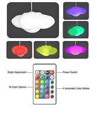 Hanging Cloud Light Kids Room Light Fixture Modern Cloud Chandelier Bedroom C...