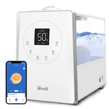 LEVOIT LV600S Smart Warm and Cool Mist Humidifiers for Home Bedroom 6L, White