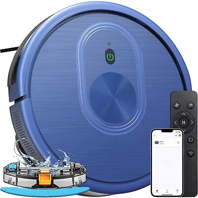 XIEBro Robot Vacuum and Mop Combo,3 in 1 Mopping Robotic Vacuum with Schedule...