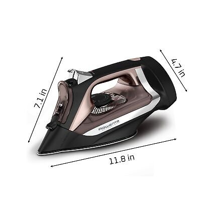 Rowenta, Iron, Access Stainless Steel Soleplate Steam Iron with Retractable C...