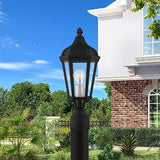 Livex Lighting 1 Light BZ Outdoor Post Top Lantern, Bronze