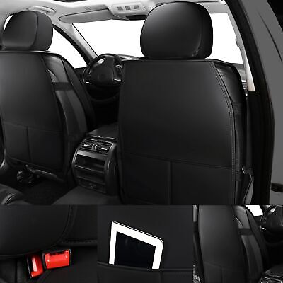 Tapha Executive Leatherette Car Seat Cover & Cushion Set, Breathable and Wate...