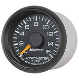 Auto Meter 8344 Chevy Factory Match Electric Pyrometer Gauge Kit 2.3125 in.