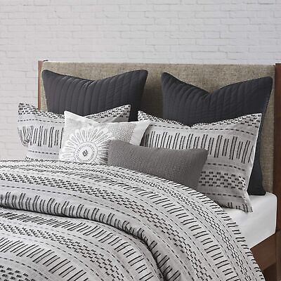 INK+IVY Luxurious Cotton-Bedding Set - Mid Century Trendy Geometric Design, A...