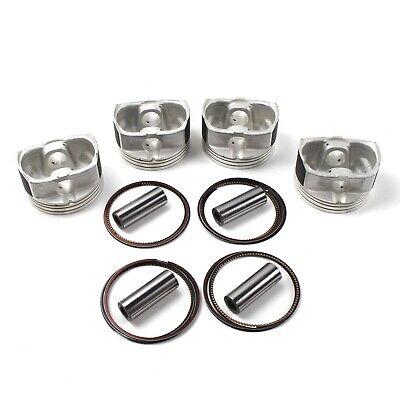 4pcs 23410-2G200 Engine Pistons Rings Set Compatible with 2007-2019 Hyundai K...