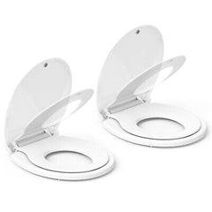 Toilet Seat, Round Toilet Seat with Toddler Seat Built in, Potty Training Toi...